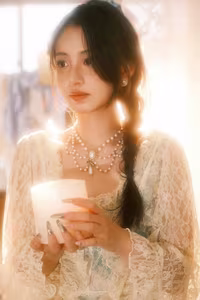 Q Pao Xiao Xuan Vol.8274 Portrait: Elegant, Dreamy Beauty in YiTuYu's Soft Light - image 0