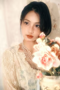 Q Pao Xiao Xuan Vol.8274 Portrait: Elegant, Dreamy Beauty in YiTuYu's Soft Light - image 2