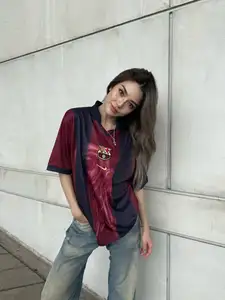 Thai Showbiz Star Prang Kannarun Flaunts Stunning Figure in Barcelona Jersey - image 0
