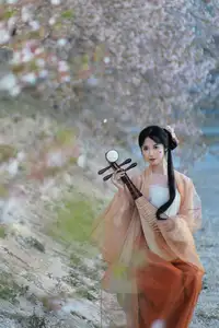 Jian Ying Tao Nai: Elegant Asian Muse Amidst Spring Blossoms - YiTuYu Art Language Vol.8617 - image 20