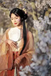 Jian Ying Tao Nai: Elegant Asian Muse Amidst Spring Blossoms - YiTuYu Art Language Vol.8617 - image 14