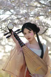 Jian Ying Tao Nai: Elegant Asian Muse Amidst Spring Blossoms - YiTuYu Art Language Vol.8617 - image 11
