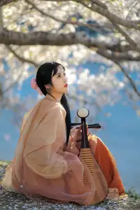 Jian Ying Tao Nai: Elegant Asian Muse Amidst Spring Blossoms - YiTuYu Art Language Vol.8617 - image 22