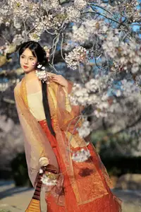 Jian Ying Tao Nai: Elegant Asian Muse Amidst Spring Blossoms - YiTuYu Art Language Vol.8617 - image 24