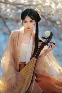 Jian Ying Tao Nai: Elegant Asian Muse Amidst Spring Blossoms - YiTuYu Art Language Vol.8617 - image 18