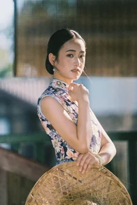 Exploring Elegance in YiTuYu Art Language Vol.10372 with Model Qing Dai - image 0