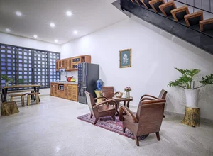 Enchanting Rustic Architecture: A Stunning Raw Minimalist Home in Da Nang - image 3