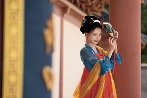 Timeless Elegance in Hanfu: YiTuYu Art Language Vol.8852 featuring E E Chi Bu Bao - image 21