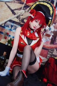 Stunning Houshou Marine Cosplay by Hidori Rose: Exclusive 31-Photo Gallery and Video of the Iconic Pirate Captain - image 4