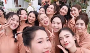 Meet the Elite Bridesmaid Squad: The Stunning Faces at Midu’s High-Profile Wedding - image 0
