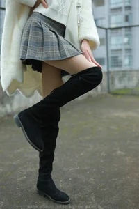 IESS Tuan Tuan Long Boots and Silk Hosiery Fashion Showcase - image 29