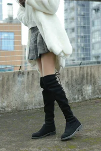 IESS Tuan Tuan Long Boots and Silk Hosiery Fashion Showcase - image 7