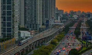 Stunning Sunset Views Over Ho Chi Minh City's New Metro Line - image 4