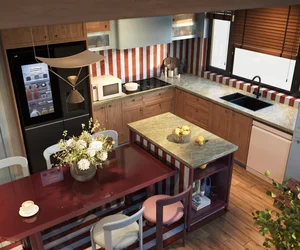 Modern 4-Story Townhouse in Saigon Featuring Mid-Century Eclectic Design - image 11