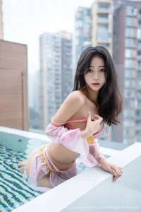 Elegant Purple Fashion Portraiture: Shi An An Featured in XingYan Star Face Vol.430 – A Captivating 82-Image Professional Photography Series - image 0