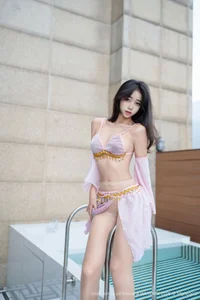 Elegant Purple Fashion Portraiture: Shi An An Featured in XingYan Star Face Vol.430 – A Captivating 82-Image Professional Photography Series - image 30