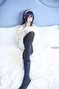 Coser Jiu Qu Jean as Utaha: Sweet Mysterious Bedroom Moments (29P) - image 24