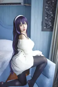 Coser Jiu Qu Jean as Utaha: Sweet Mysterious Bedroom Moments (29P) - image 7