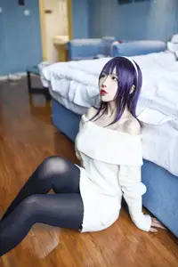 Coser Jiu Qu Jean as Utaha: Sweet Mysterious Bedroom Moments (29P) - image 12