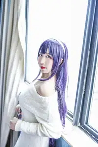 Coser Jiu Qu Jean as Utaha: Sweet Mysterious Bedroom Moments (29P) - image 9