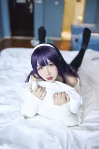Coser Jiu Qu Jean as Utaha: Sweet Mysterious Bedroom Moments (29P) - image 19