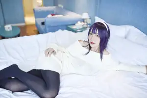 Coser Jiu Qu Jean as Utaha: Sweet Mysterious Bedroom Moments (29P) - image 27
