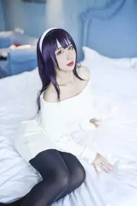 Coser Jiu Qu Jean as Utaha: Sweet Mysterious Bedroom Moments (29P) - image 20