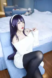 Coser Jiu Qu Jean as Utaha: Sweet Mysterious Bedroom Moments (29P) - image 26