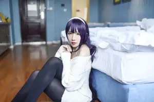 Coser Jiu Qu Jean as Utaha: Sweet Mysterious Bedroom Moments (29P) - image 8