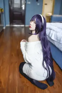 Coser Jiu Qu Jean as Utaha: Sweet Mysterious Bedroom Moments (29P) - image 23