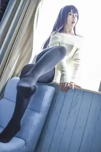 Coser Jiu Qu Jean as Utaha: Sweet Mysterious Bedroom Moments (29P) - image 18