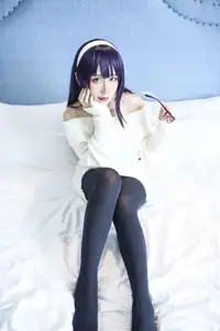 Coser Jiu Qu Jean as Utaha: Sweet Mysterious Bedroom Moments (29P) - image 10