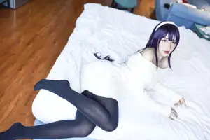 Coser Jiu Qu Jean as Utaha: Sweet Mysterious Bedroom Moments (29P) - image 13