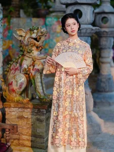 Han Hang radiates timeless grace in traditional Ao Dai after her journey into motherhood - image 6