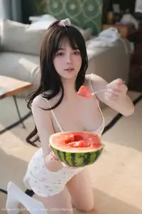 XiuRen No.10483 Ruan Qing: Sweet Youthful Charm with Refreshing Watermelon - image 14