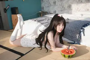 XiuRen No.10483 Ruan Qing: Sweet Youthful Charm with Refreshing Watermelon - image 4