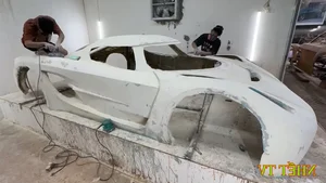 Incredible Homemade Koenigsegg Jesko Replica Powered by Toyota Engine Created by Vietnamese Artisans - image 10
