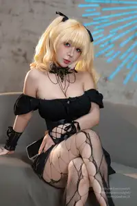 Umeko J as Ani GrokAI: Discover the captivating allure of this voluptuous and sensual young woman. Click to see more! - image 6