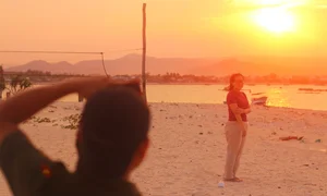 Golden Hour Magic: Capturing the Stunning Sunset over Hon Chua Island in Phu Yen, Vietnam - image 5