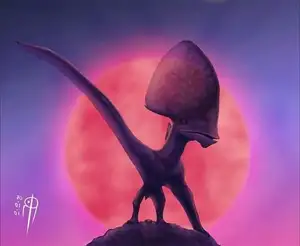 View: Tapejara - Bizarre Cretaceous Flying Reptile with Unique Giant Crest - image 4