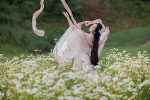 Aesthetic Visuals in YiTuYu Art Language Vol.4383 Qian Mo Hong Chen - image 1