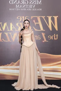 Stunning Red Carpet Fashion Highlights from the Miss Grand Vietnam Grand Finale - image 7