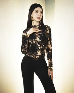 Miss Universe Vietnam Bui Quynh Hoa Shines in Daring Sheer Fashion and Elegant Evening Gowns - image 10