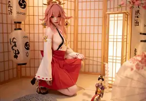 Enchanting Yae Miko Cosplay by Bangni邦尼 - Part 01 - image 19