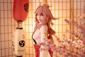 Enchanting Yae Miko Cosplay by Bangni邦尼 - Part 01 - image 31