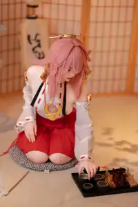 Enchanting Yae Miko Cosplay by Bangni邦尼 - Part 01 - image 0