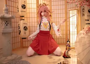 Enchanting Yae Miko Cosplay by Bangni邦尼 - Part 01 - image 17