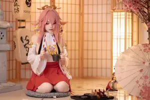 Enchanting Yae Miko Cosplay by Bangni邦尼 - Part 01 - image 3