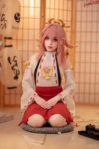 Enchanting Yae Miko Cosplay by Bangni邦尼 - Part 01 - image 13