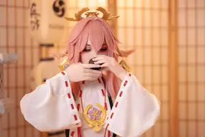 Enchanting Yae Miko Cosplay by Bangni邦尼 - Part 01 - image 30